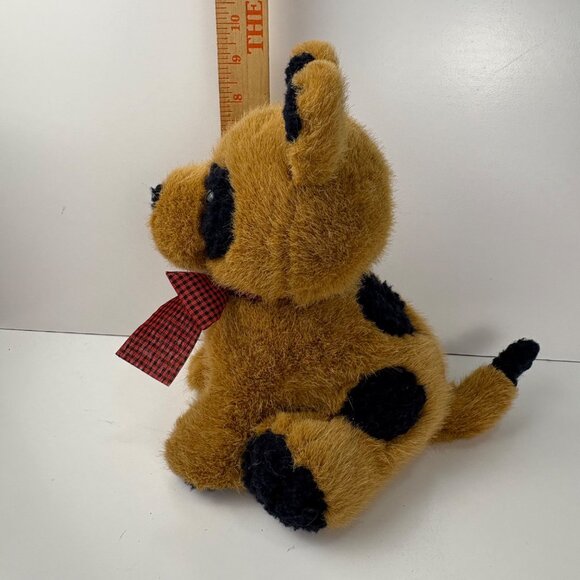 VTG1994 Dakin Gingham & Friends 10” Plush Puppy Dog Bow # 05937 - Picture 4 of 6